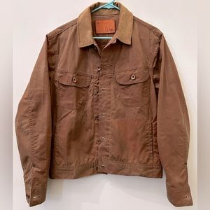 Taylor Stitch | Long Haul Jacket in Field Tan | Waxed Canvas | Men’s Size 40